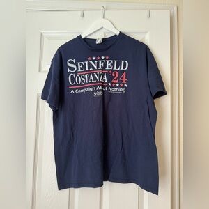 Seinfeld Navy Blue Graphic T-Shirt